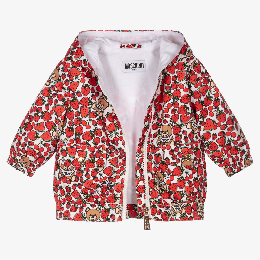 Moschino baby girl coat top