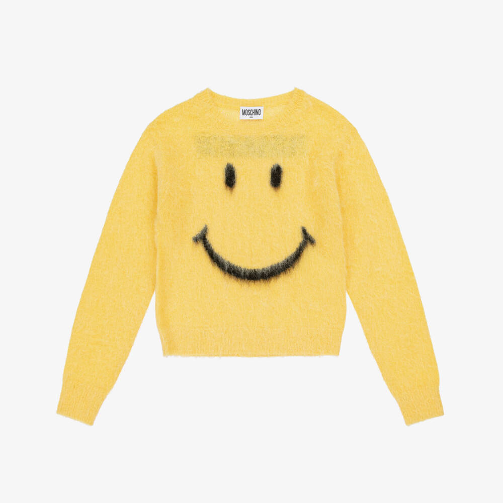 Moschino-كنزة صوفية مشرقة للبنات | Childrensalon Outlet