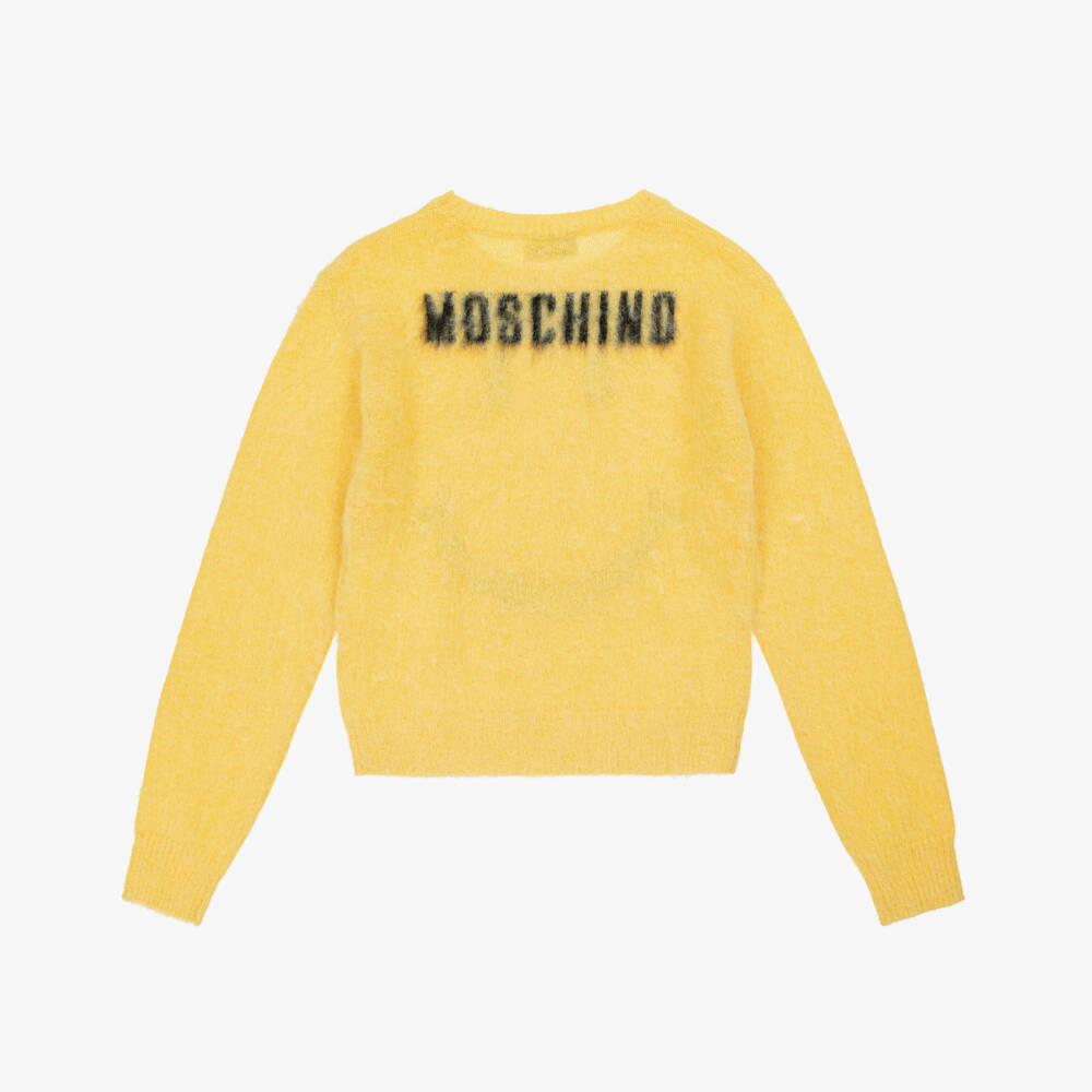 Moschino-كنزة صوفية مشرقة للبنات | Childrensalon Outlet