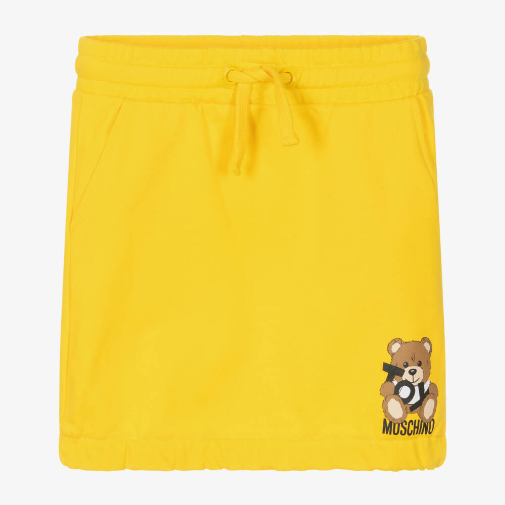 Moschino-Юбка из хлопка с медвежонком для девочек | Childrensalon Outlet