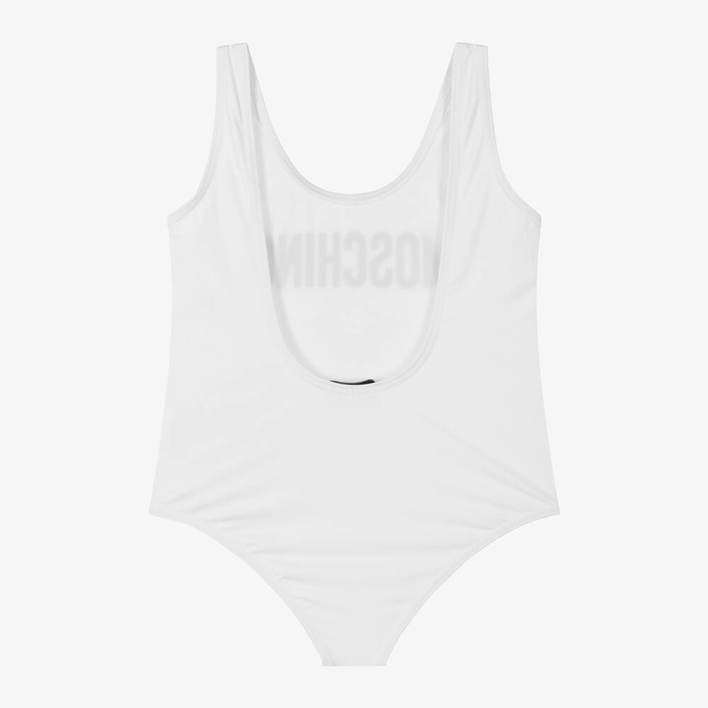 White moschino swimsuit outlet