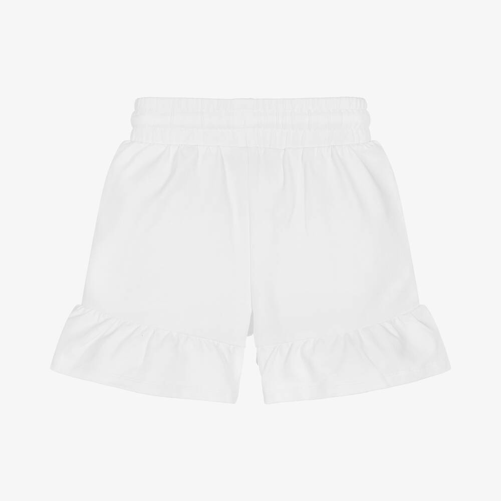Moschino Kid-Teen-Girls White Teddy Bear Shorts | Childrensalon Outlet
