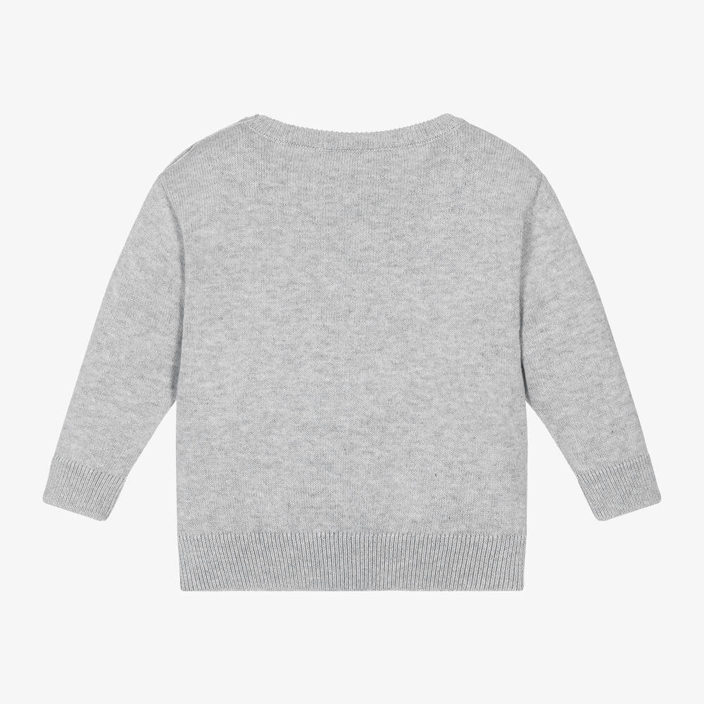 Moschino grey sweater deals