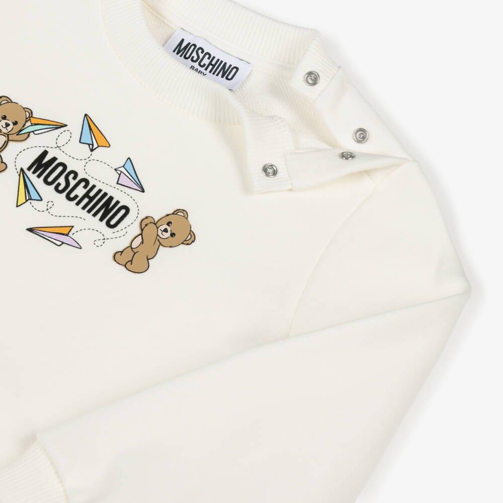 Moschino-Ivory Bears Tracksuit | Childrensalon Outlet