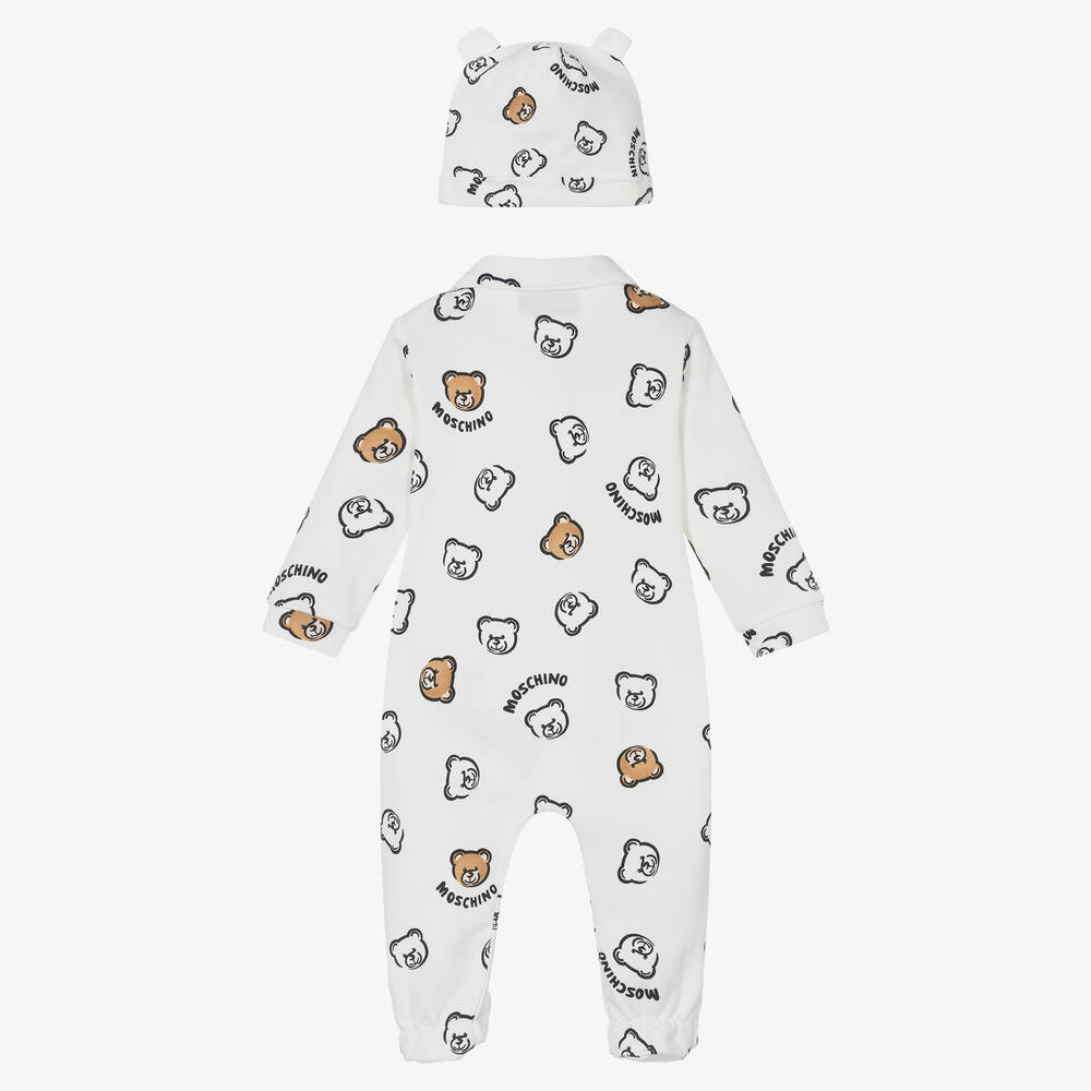 Moschino online baby snowsuit