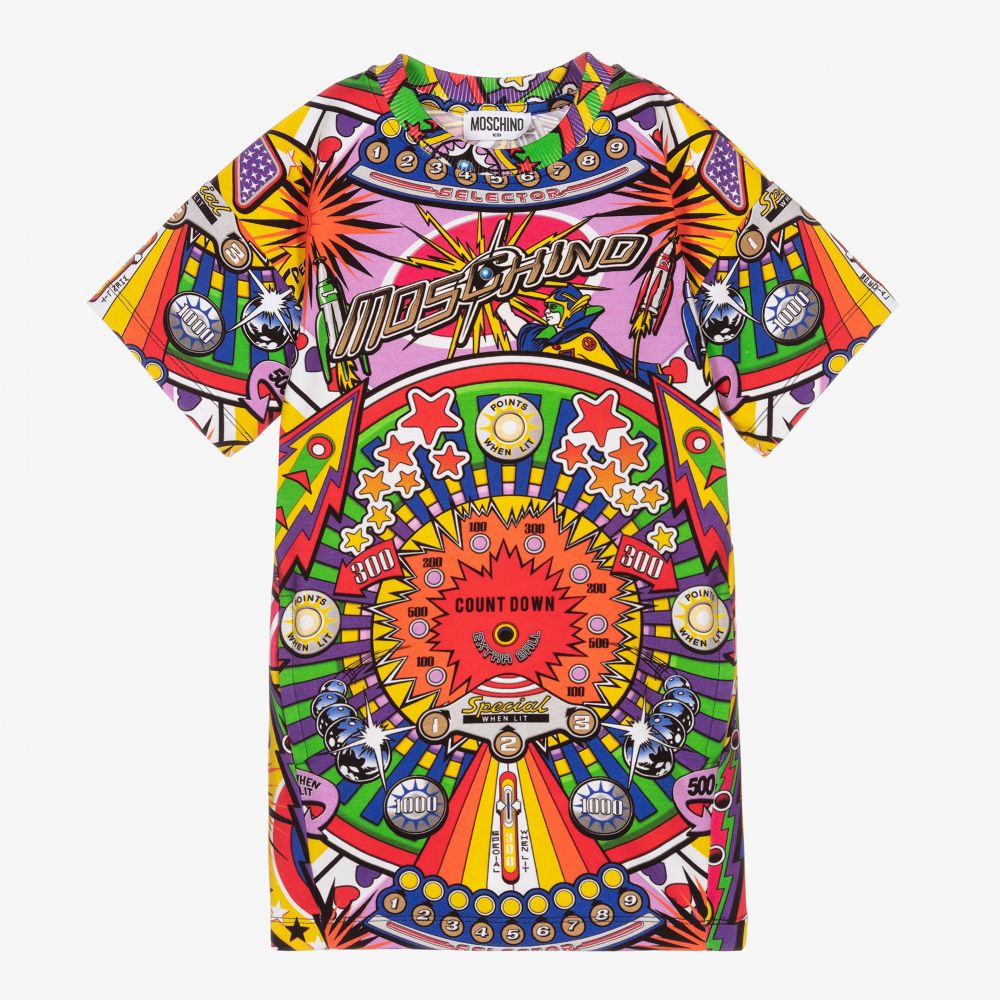 Moschino Kid-Teen - Multicoloured Pinball Dress | Childrensalon