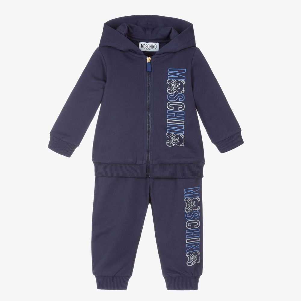 Moschino Baby - Survêtement bleu marine | Childrensalon