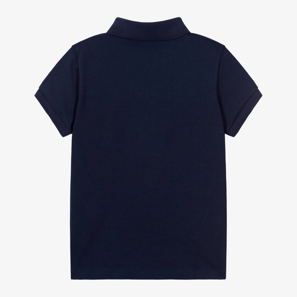 Moschino-Navy Moschino Bear Polo | Childrensalon Outlet