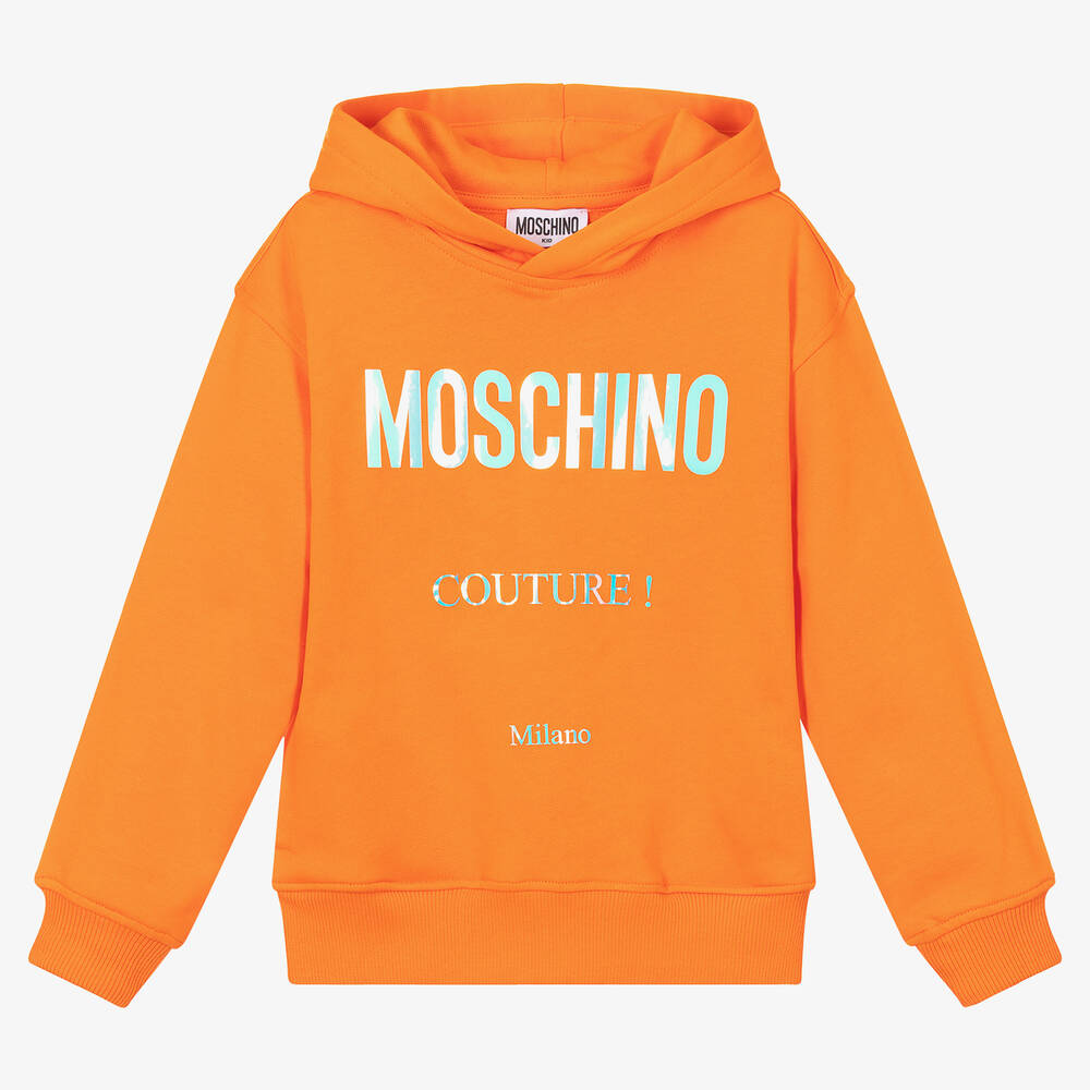 Moschino orange sale sweatshirt