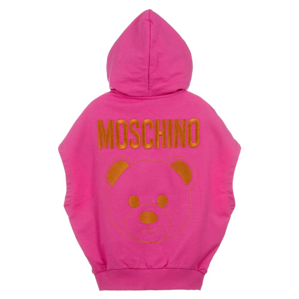 Moschino hoodie pink