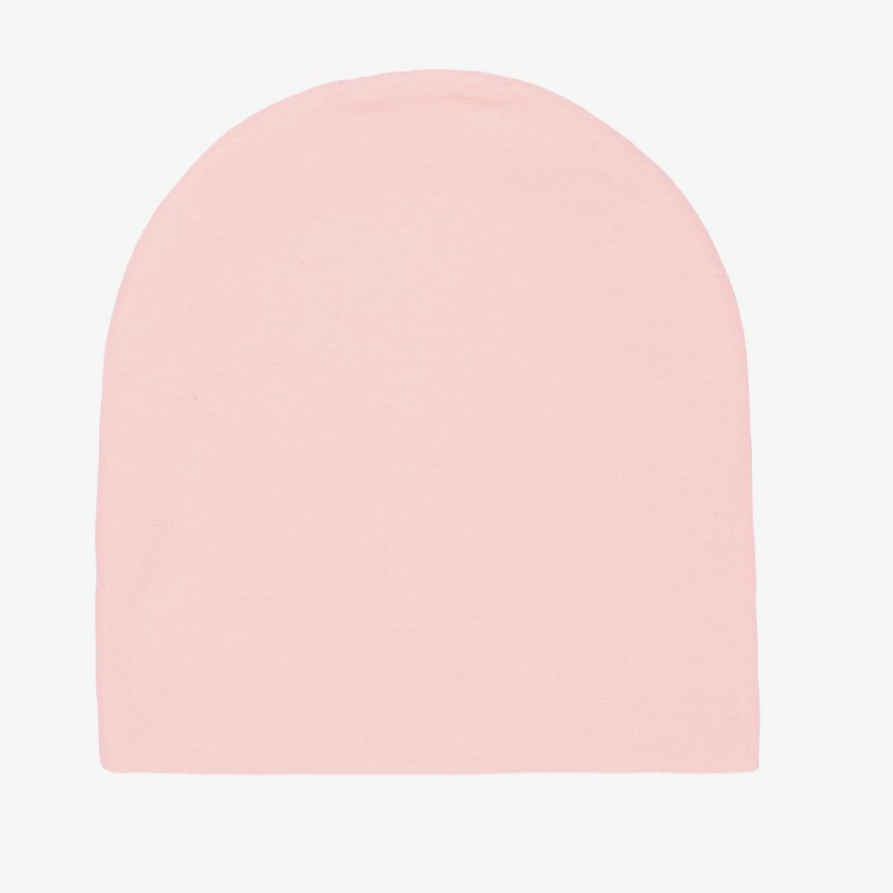 موسكينو Baby-قبعة قطن جيرسي لون زهري للمولودات | Childrensalon Outlet