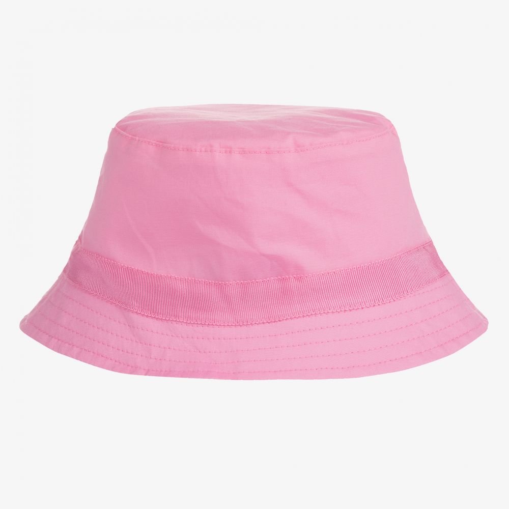 Moschino Baby Pink Teddy Bear Bucket Hat