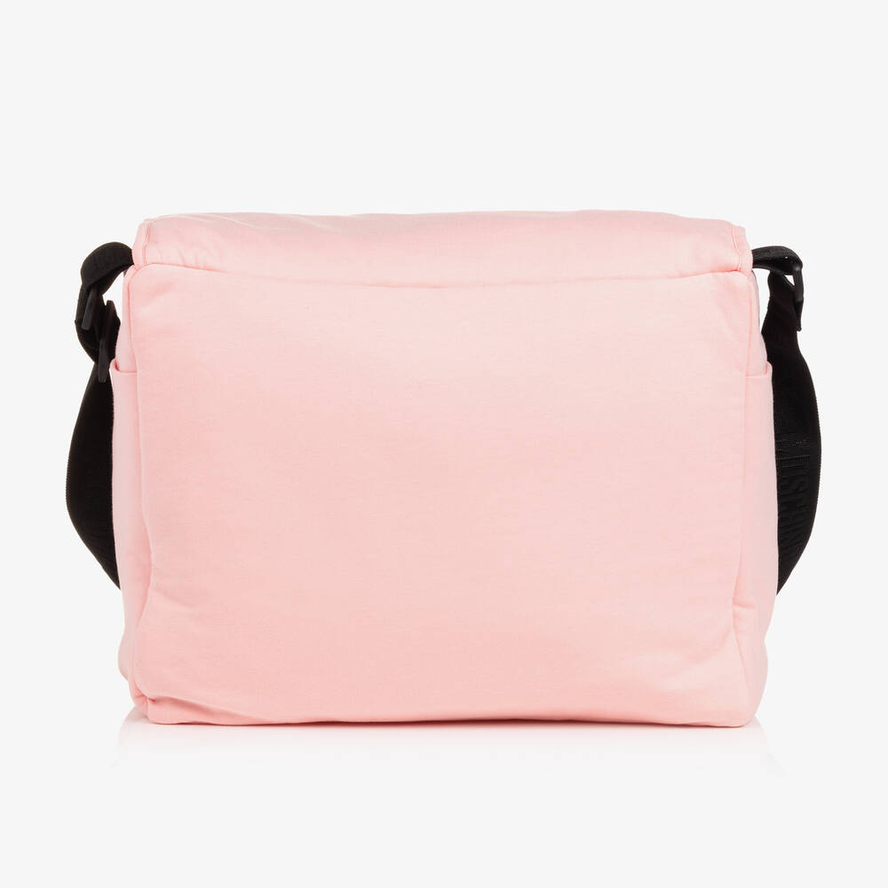 Moschino Baby-Pink Teddy Bear Changing Bag (60cm) | Childrensalon Outlet