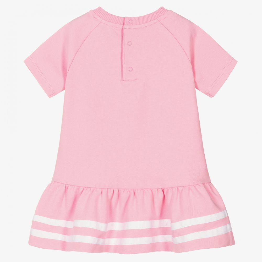 Moschino Baby-Pink Teddy Cheerleader Dress | Childrensalon Outlet