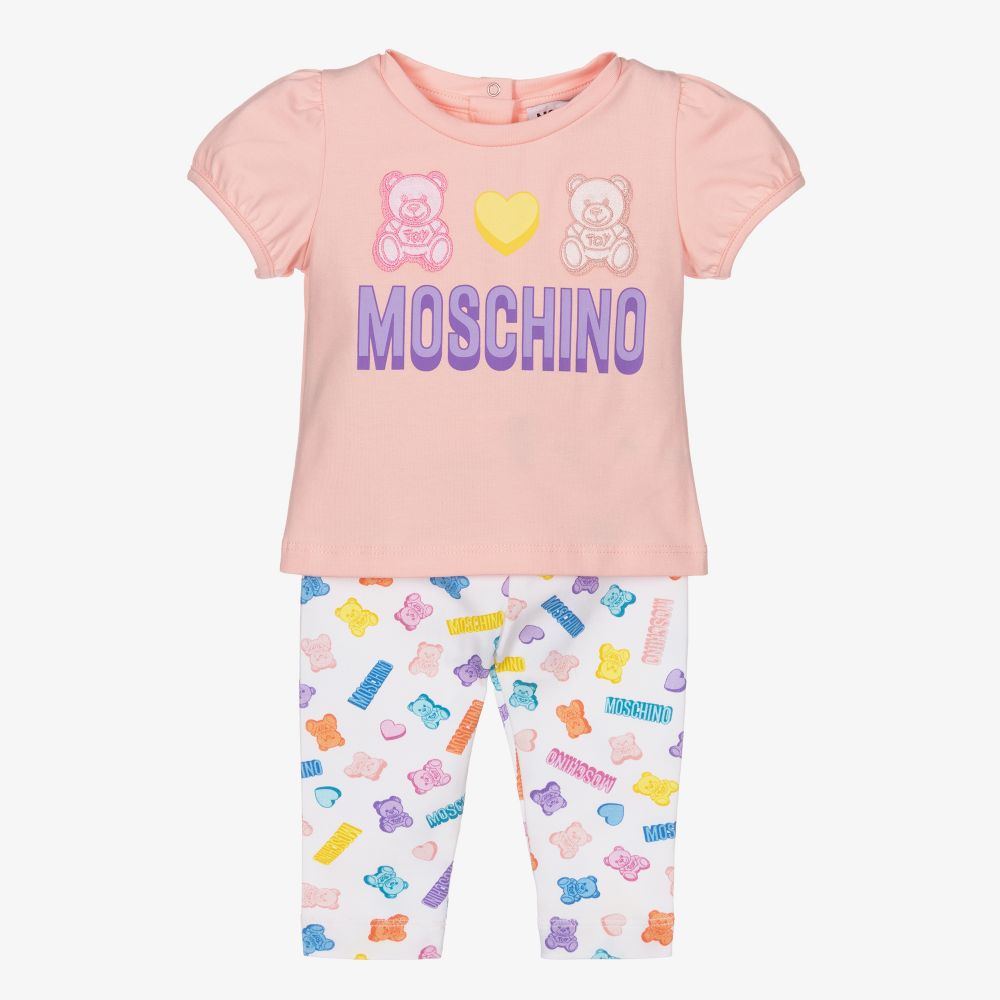 Moschino shop baby leggings