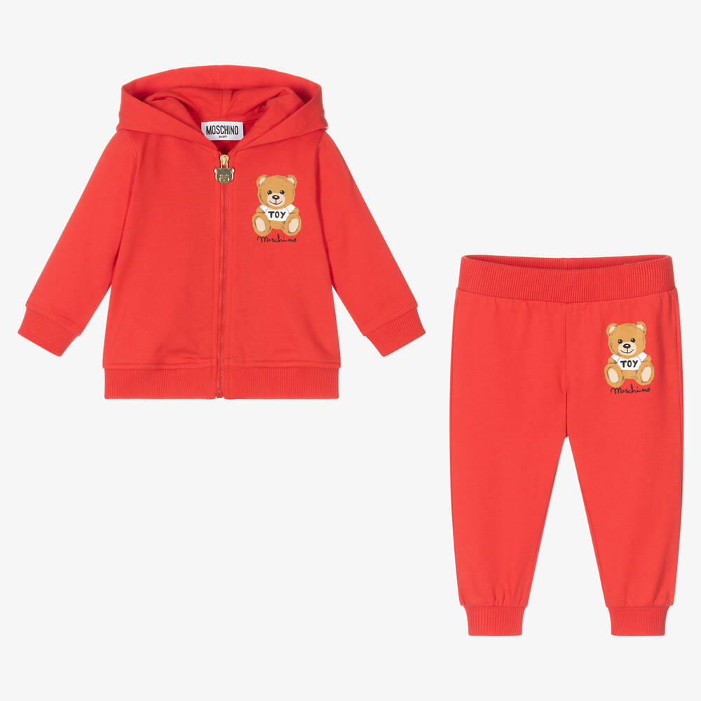 Moschino baby teddy tracksuit new arrivals