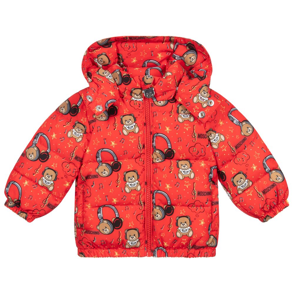 Boys moschino coat sale