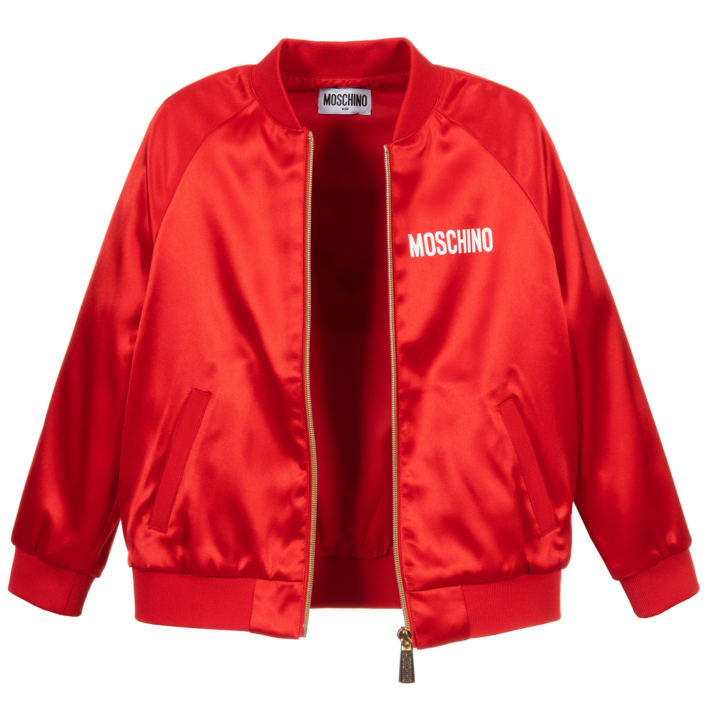 Moschino red jacket new arrivals