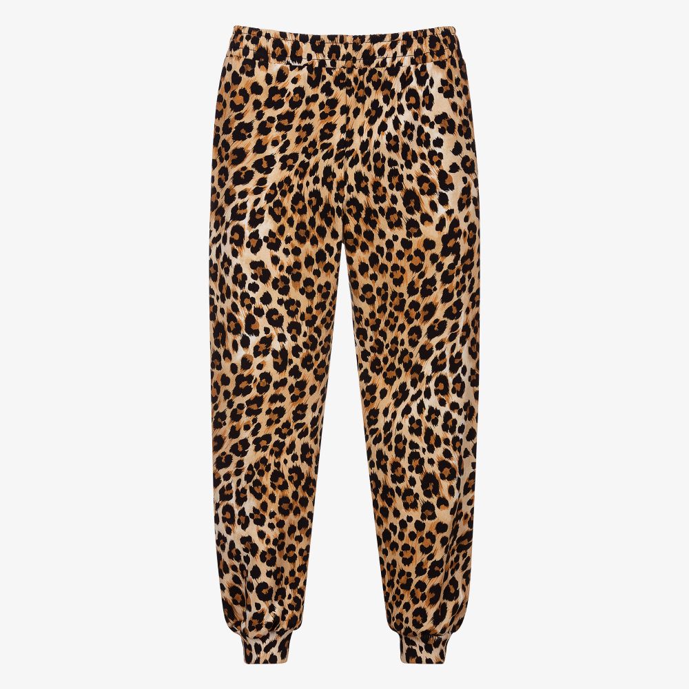 Leopard joggers clearance