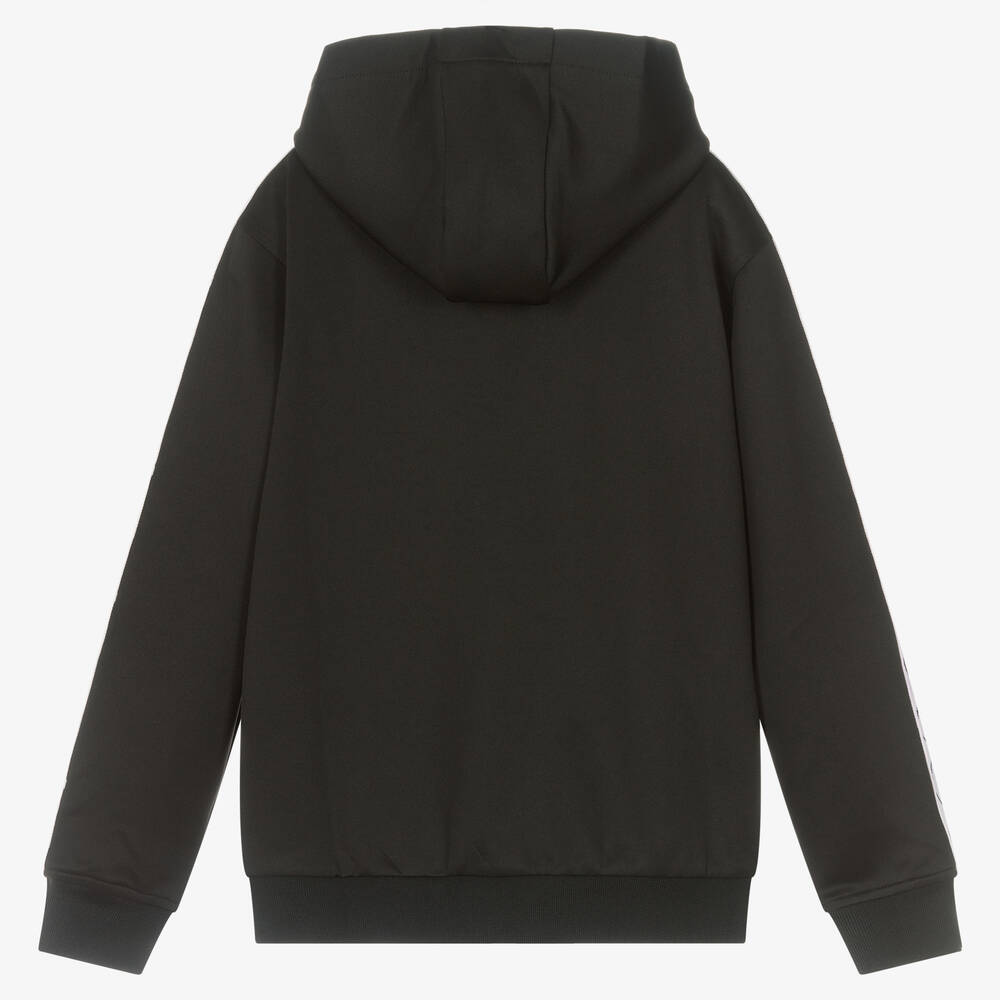 Moschino Кид-Тин-Черный топ на молнии для подростков | Childrensalon Outlet