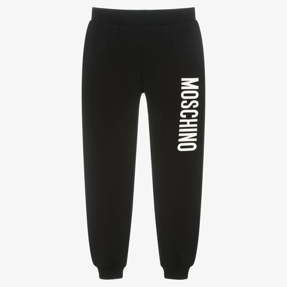 Moschino Kid-Teen - Pantalon de survêtement noir ado | Childrensalon