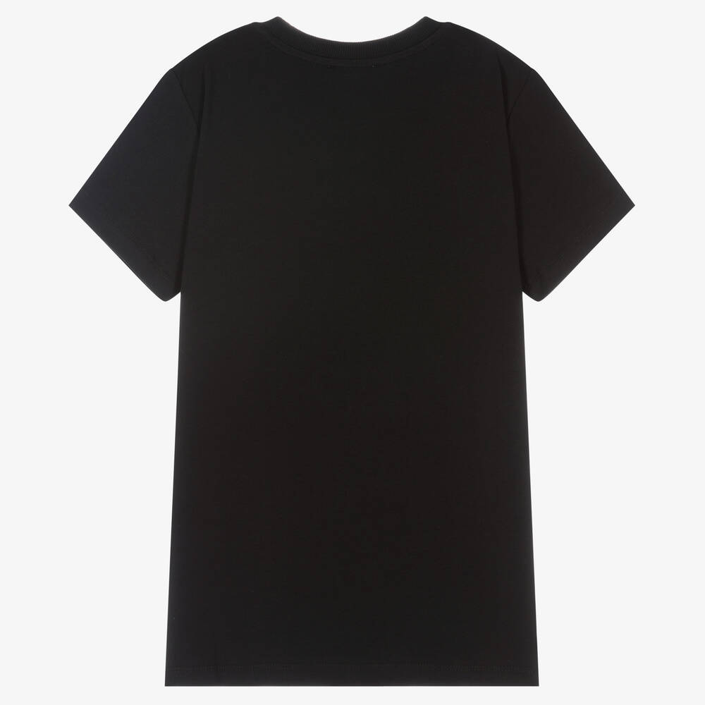 Moschino Kid-Teen-Teen Black Teddy T-Shirt | Childrensalon Outlet