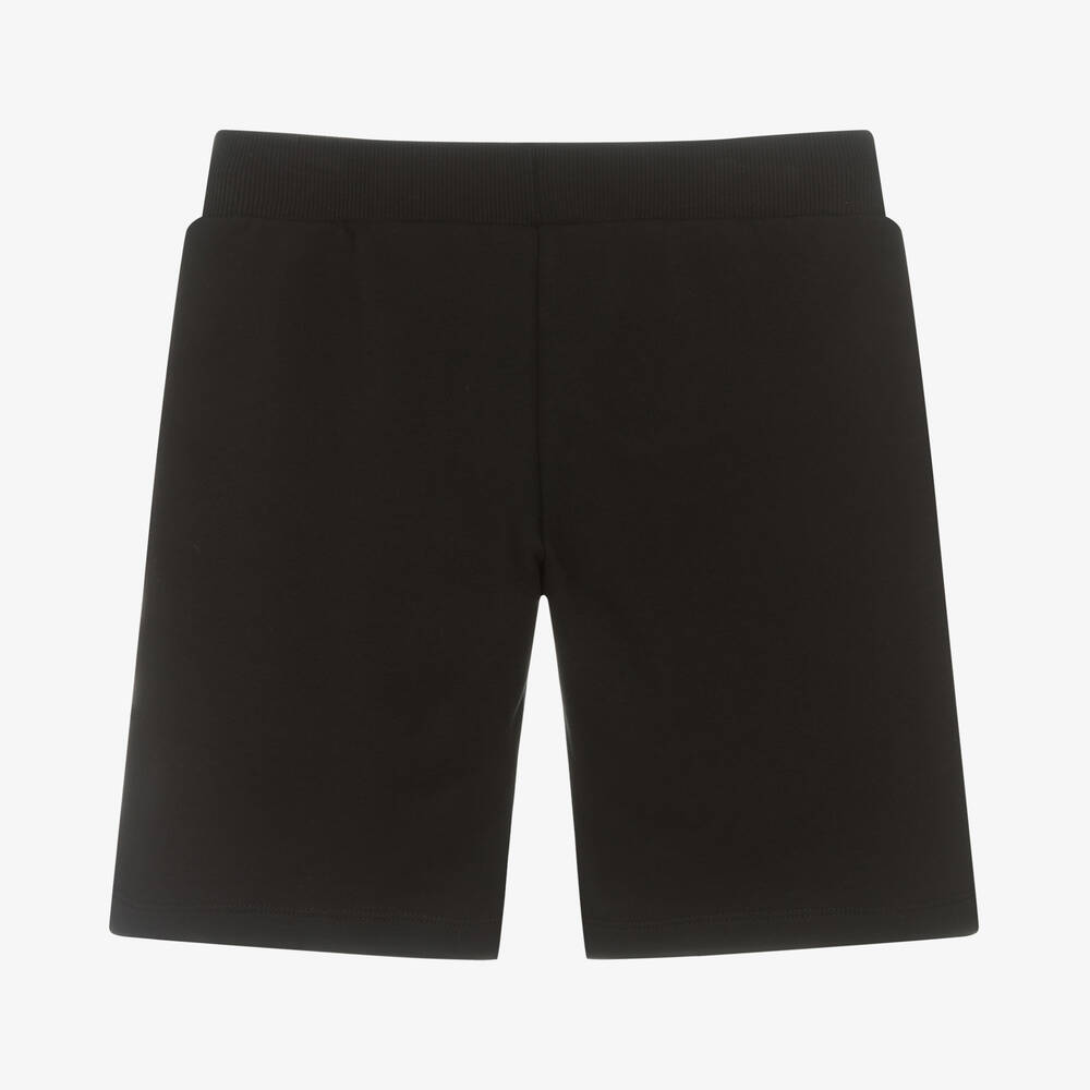 Moschino Кид-Тин-Черные шорты для подростков | Childrensalon Outlet