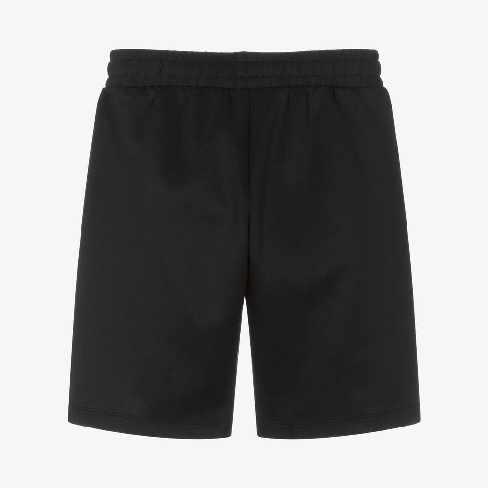 Moschino Kid-Teen-شورت تينز ولادي جيرسي لون أسود | Childrensalon Outlet