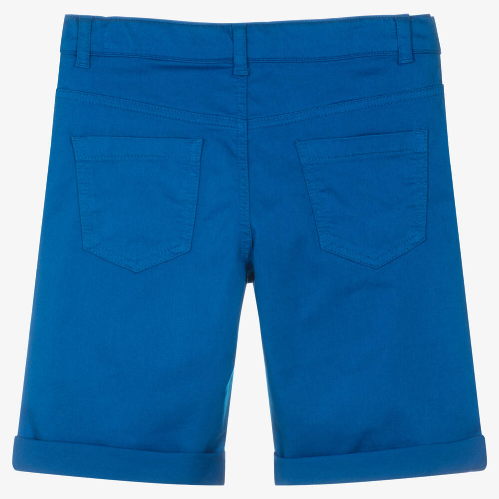 Moschino Кид-Тин-Синие хлопковые шорты | Childrensalon Outlet