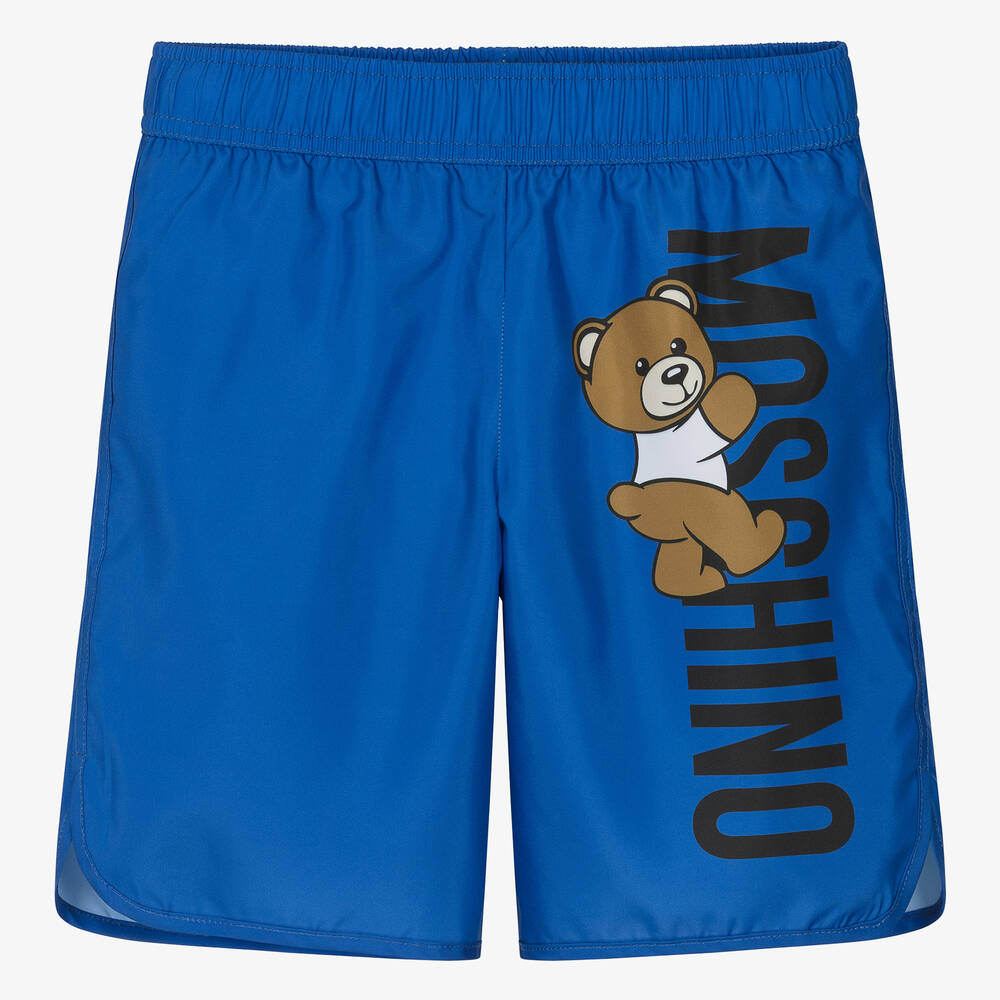 Moschino teddy bear swim shorts deals