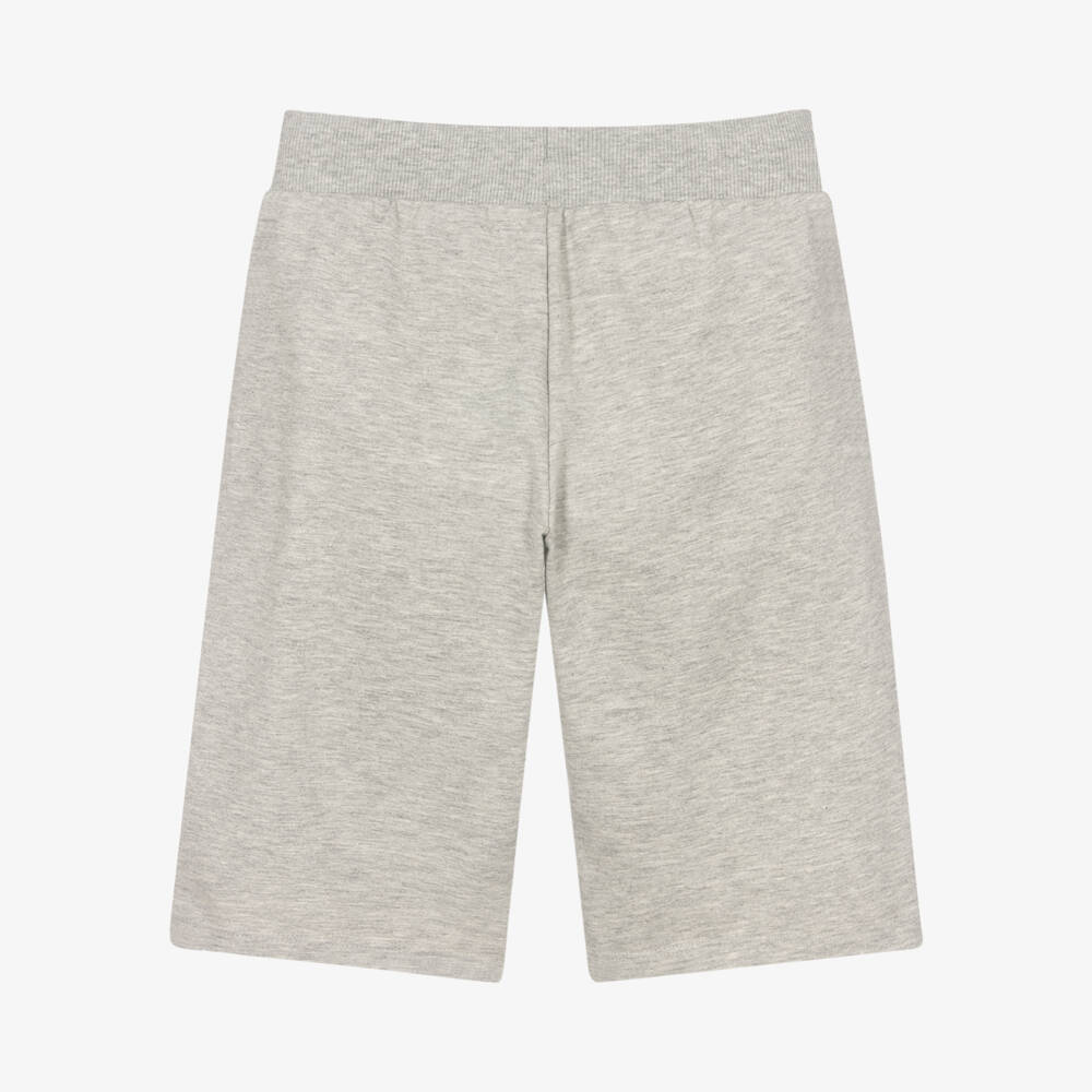 Moschino Кид-Тин-Teen Boys Grey Cotton Jersey Shorts | Childrensalon Outlet