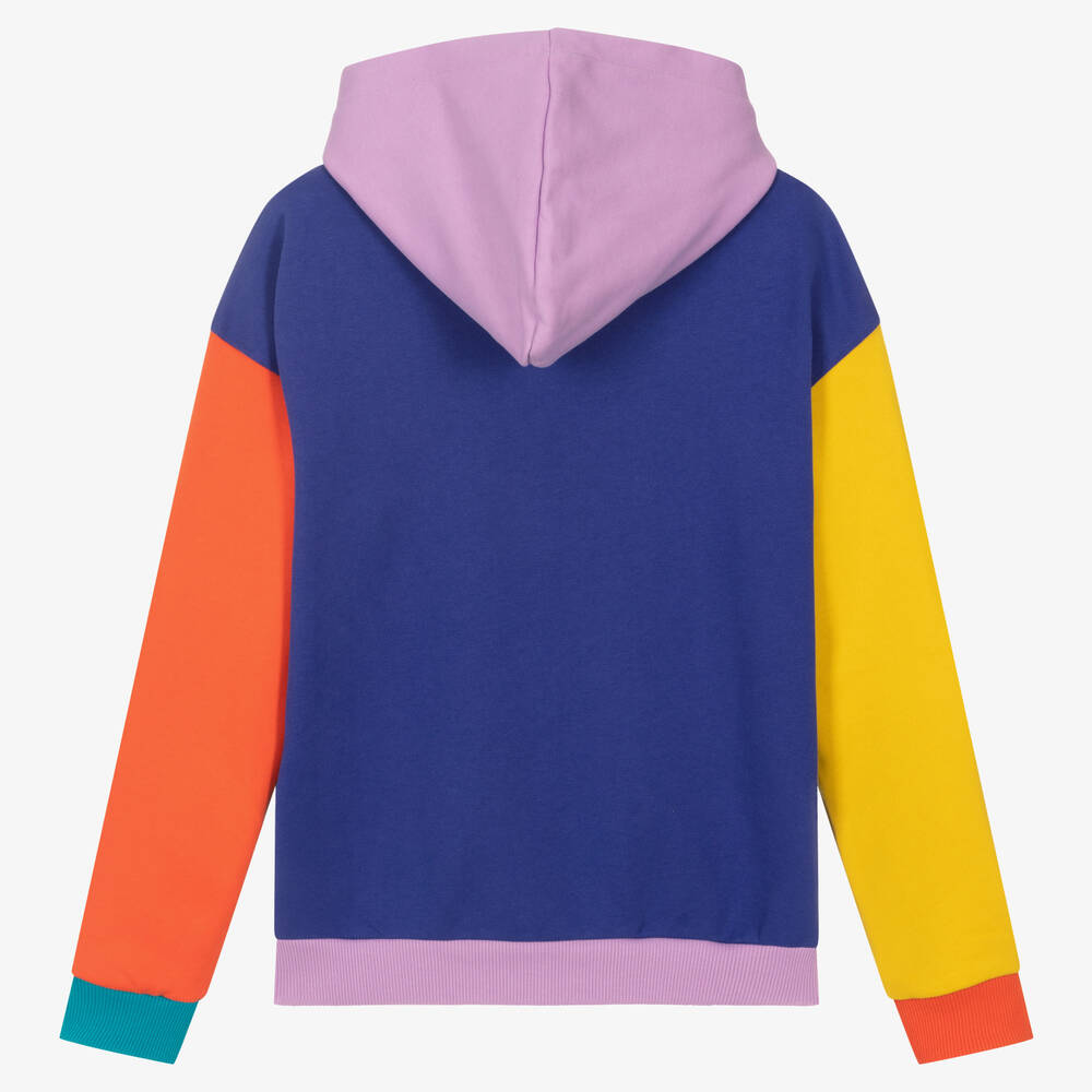 Moschino Кид-Тин-Худи с цветовыми блоками для подростков | Childrensalon Outlet