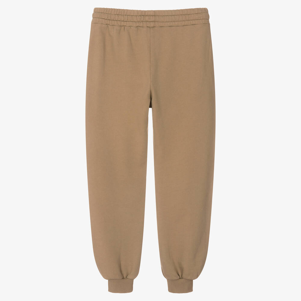 Moschino Kid-Teen-جوغرز تينز قطن لون بيج داكن | Childrensalon Outlet