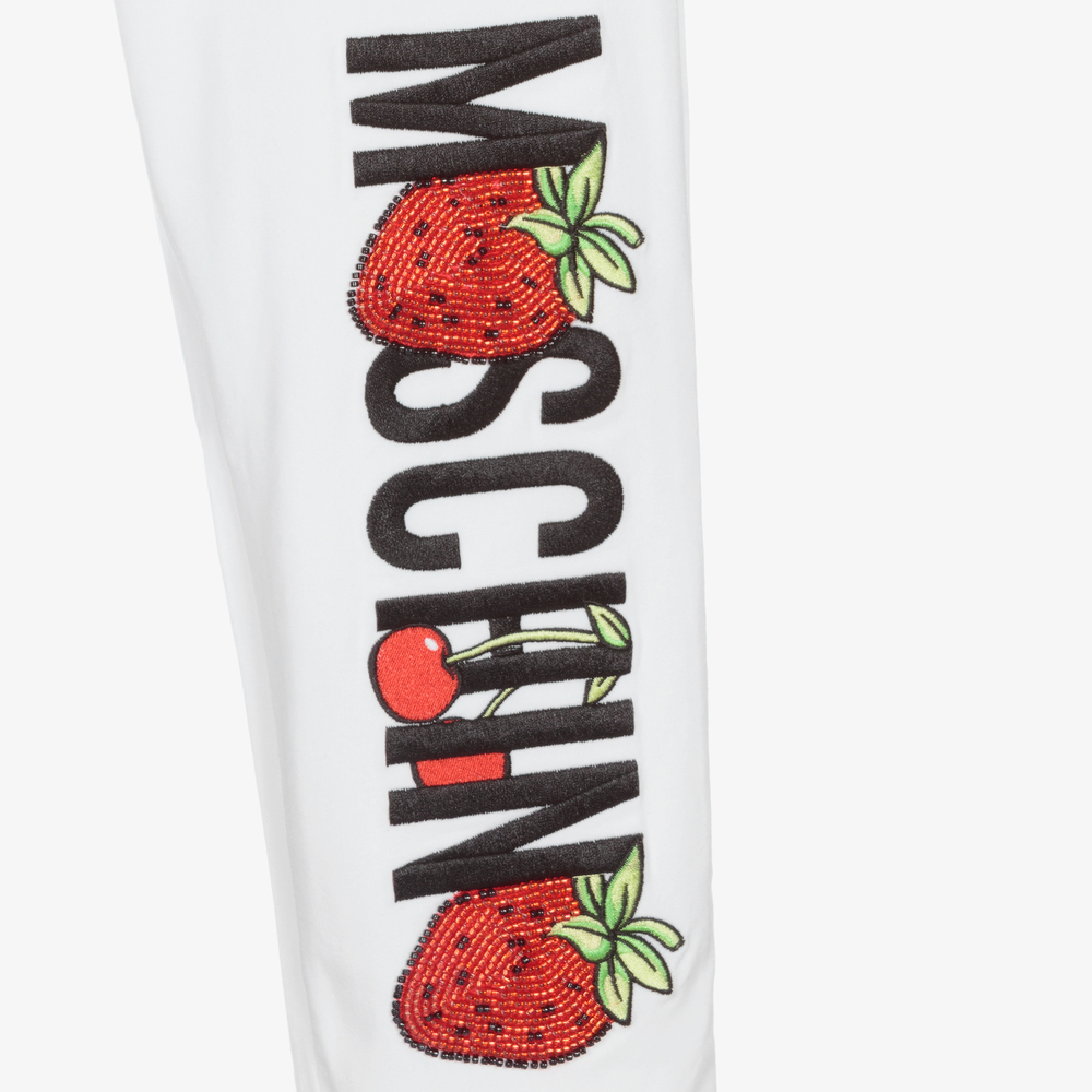 Moschino Kid-Teen-Teen Girls Black Leggings Set | Childrensalon Outlet