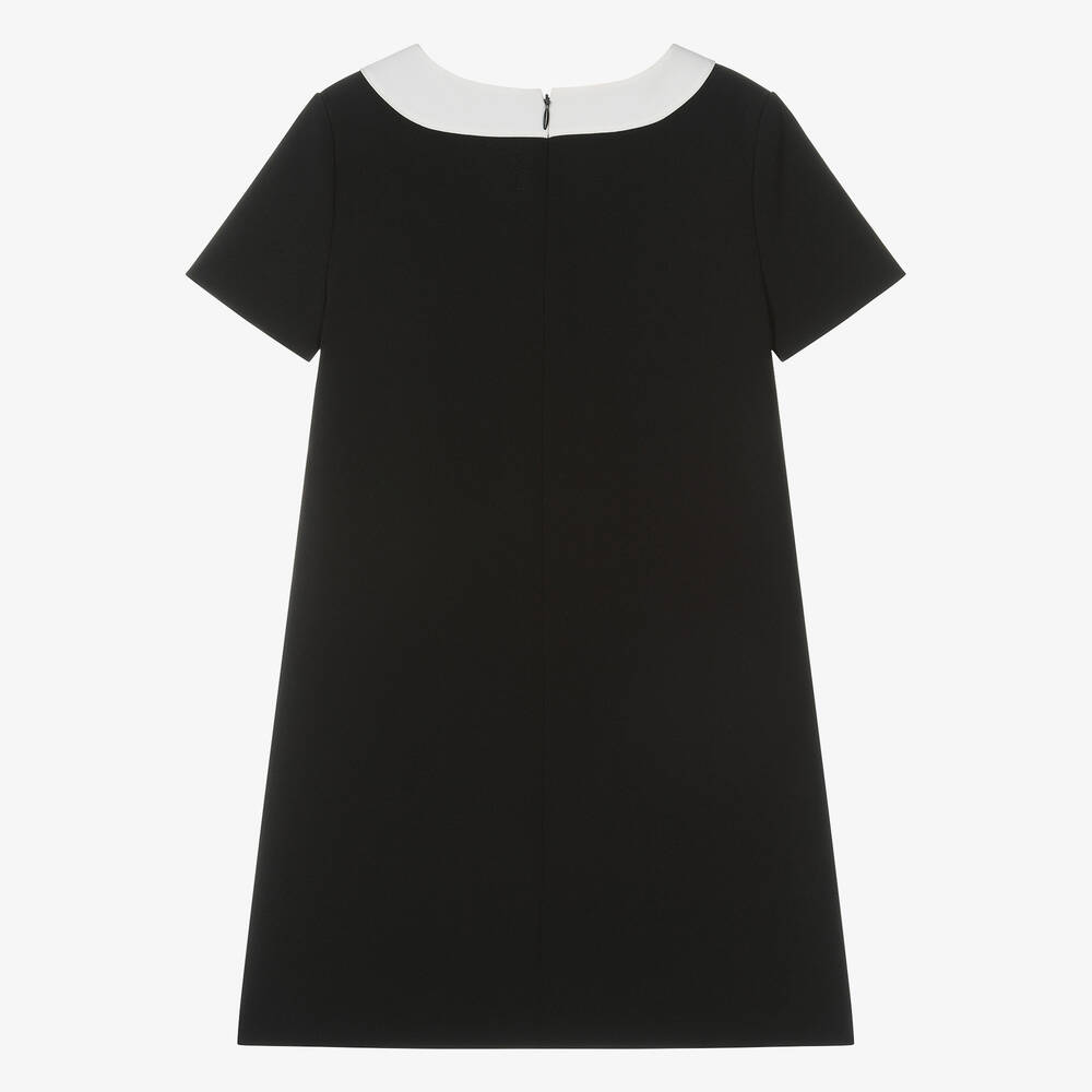 Moschino Kid-Teen-Teen Girls Black Question Mark Dress | Childrensalon Outlet