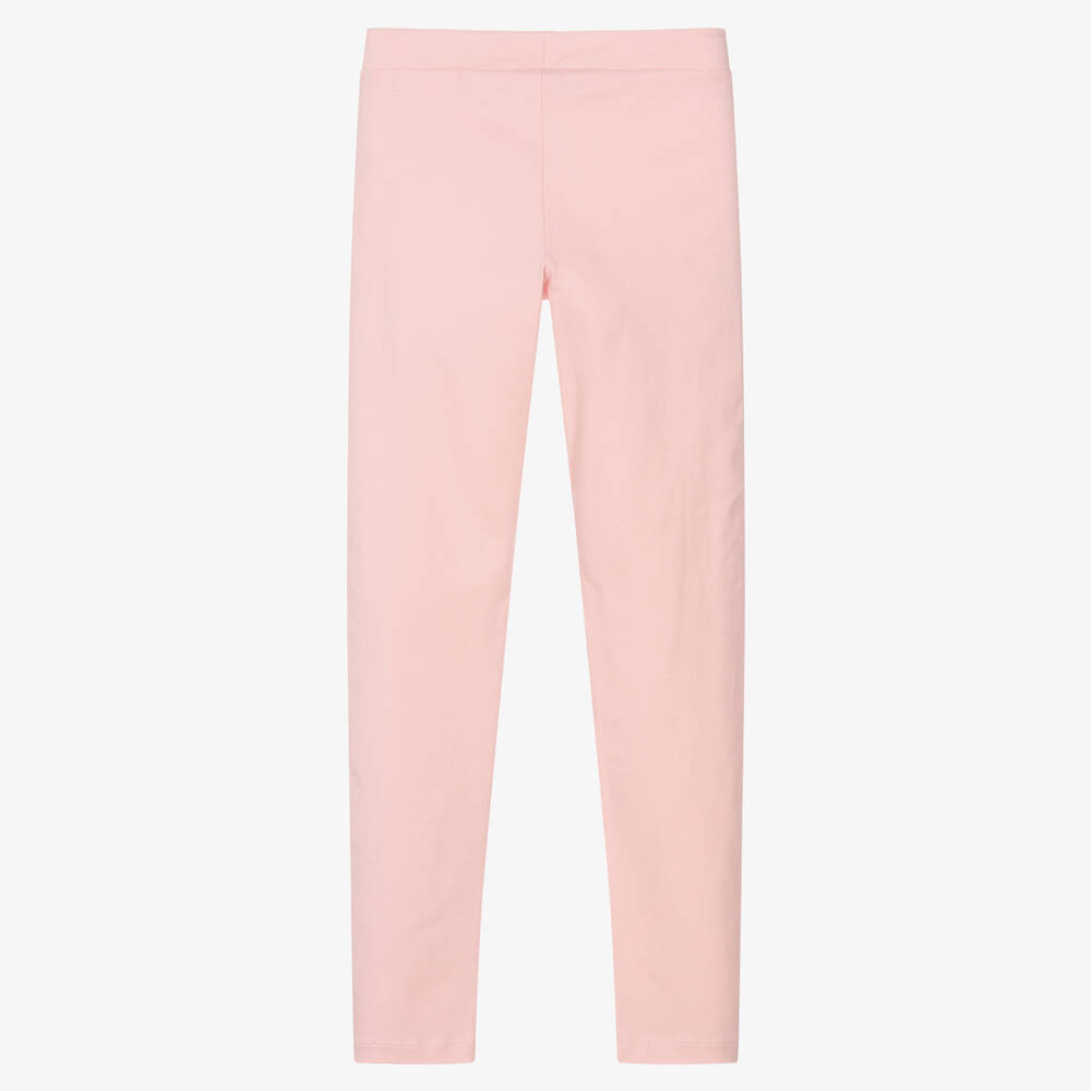 Moschino Кид-Тин-Розовые легинсы для девочек | Childrensalon Outlet