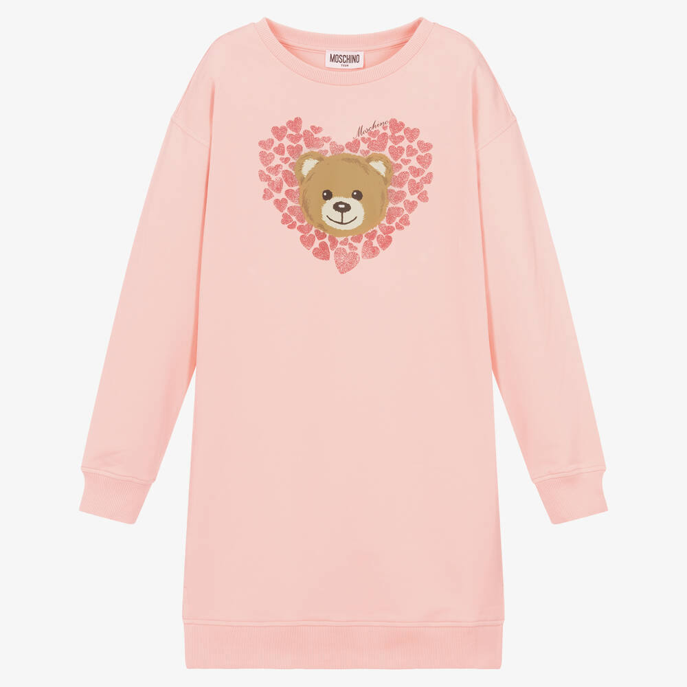 Moschino pink sweater dress deals