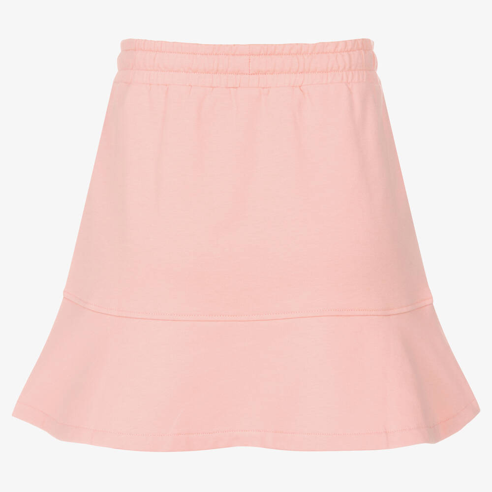 Moschino Кид-Тин-Розовая юбка из хлопкового джерси | Childrensalon Outlet