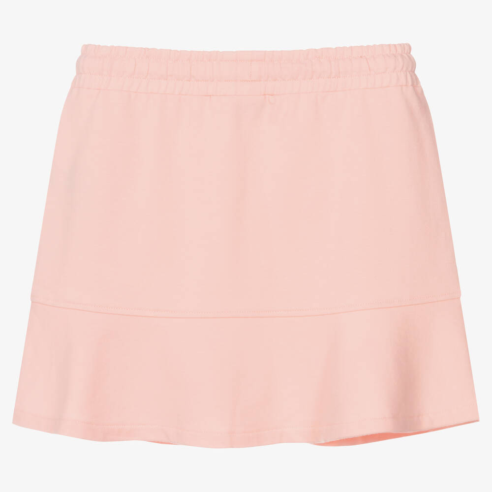Moschino Kid-Teen-Teen Girls Pink Logo Skirt | Childrensalon Outlet