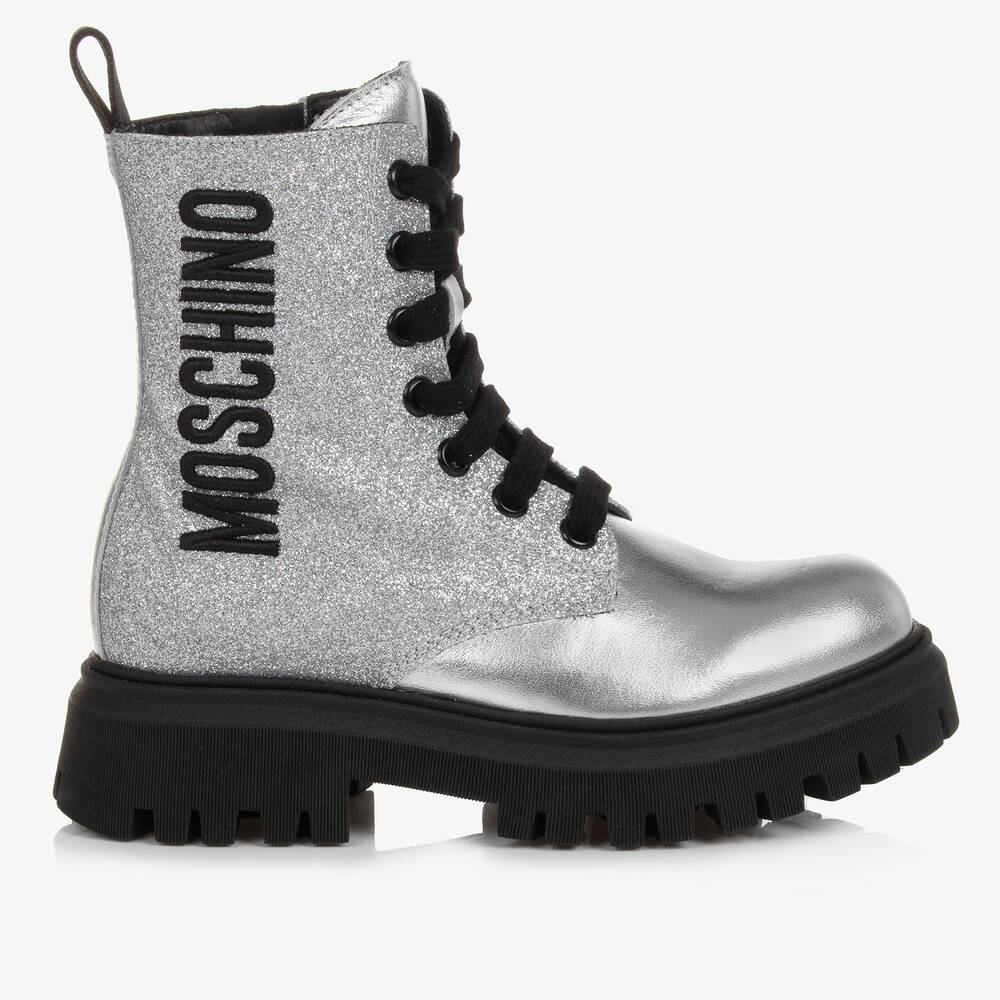 Girls hot sale moschino boots
