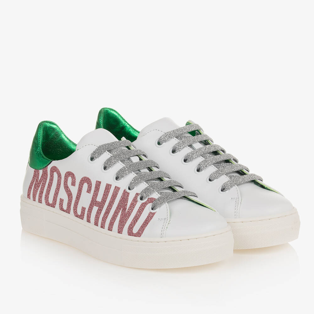 Moschino girls trainers 2025