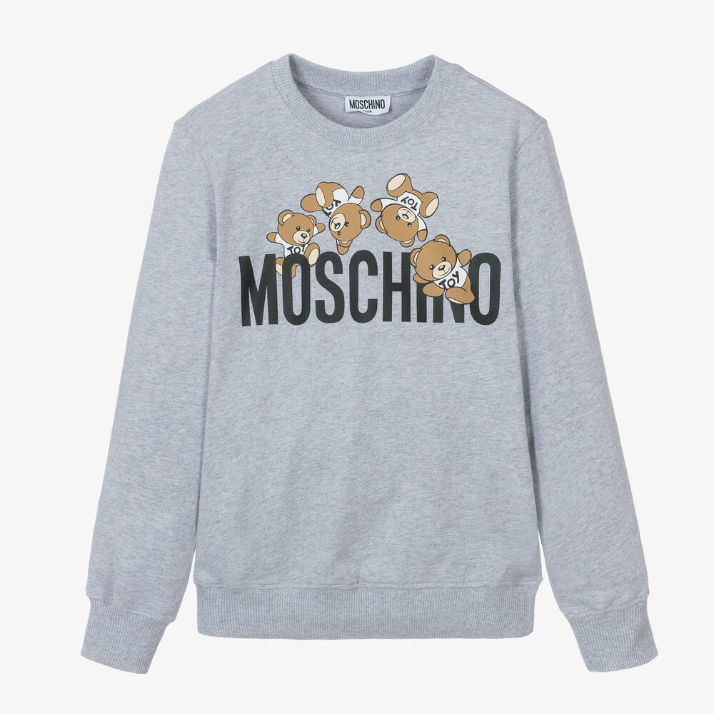Moschino jumper grey clearance