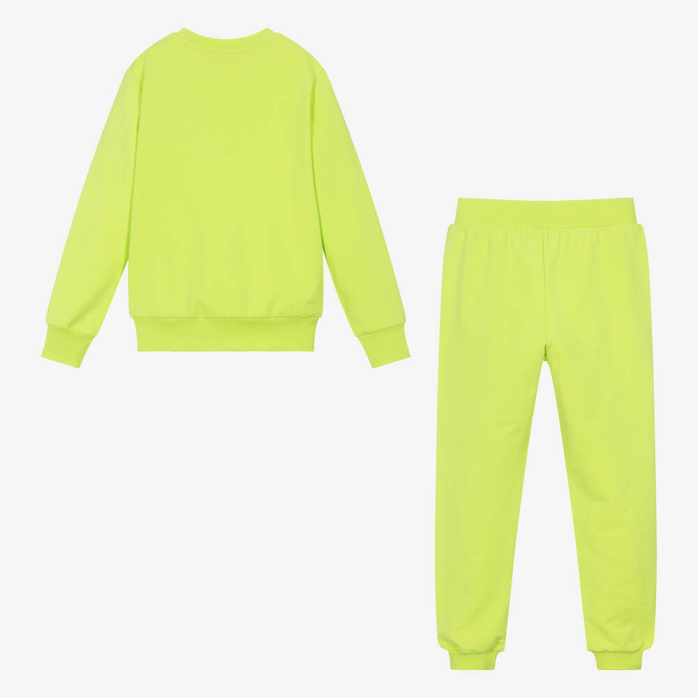 Tracksuit lime green outlet
