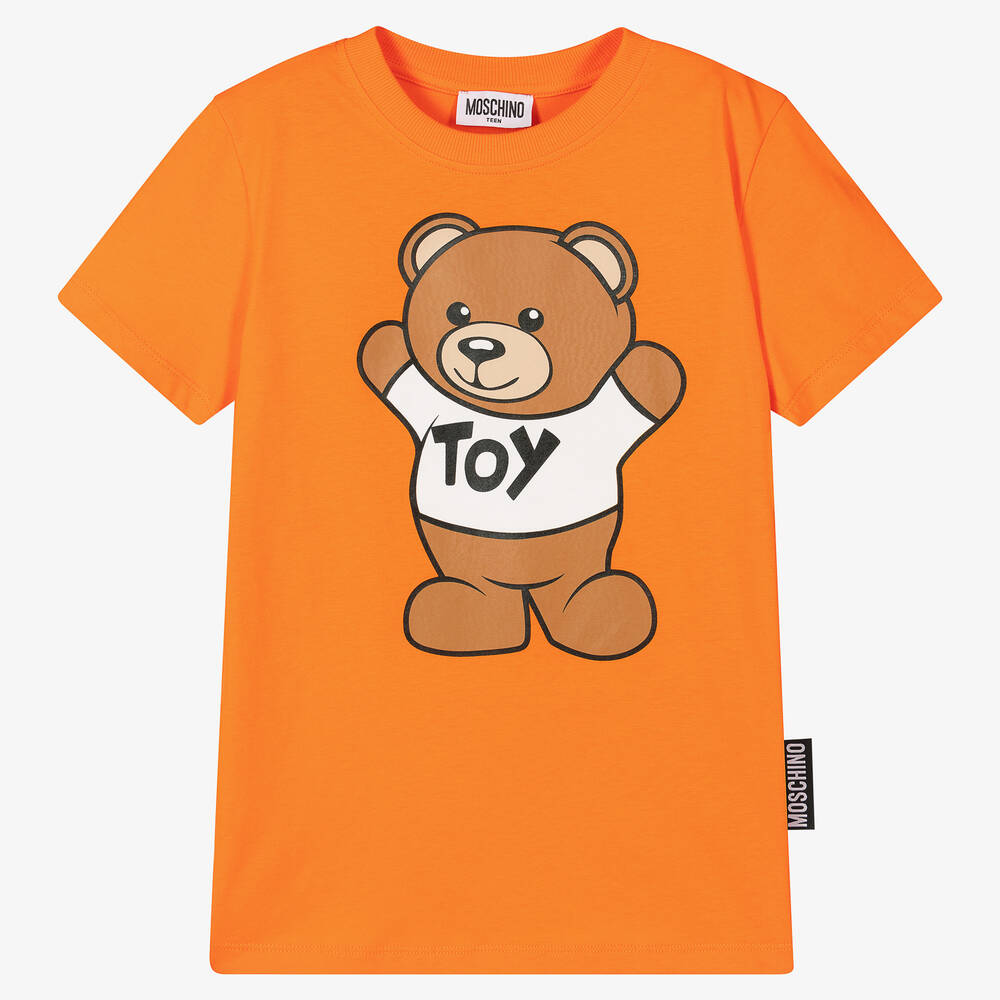 Moschino Kid-Teen - Oranges Teen T-Shirt | Childrensalon