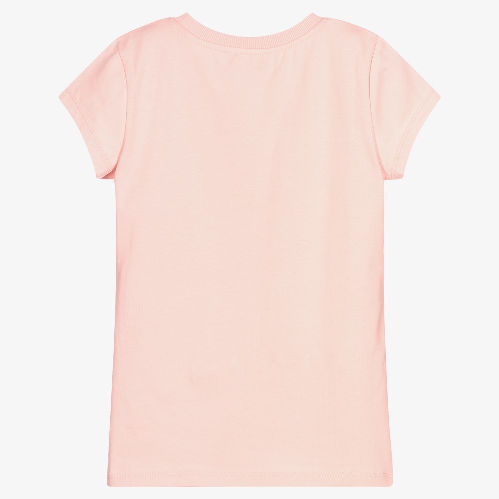 Moschino Kid-Teen-Teen Pink Teddy Bear T-Shirt | Childrensalon Outlet