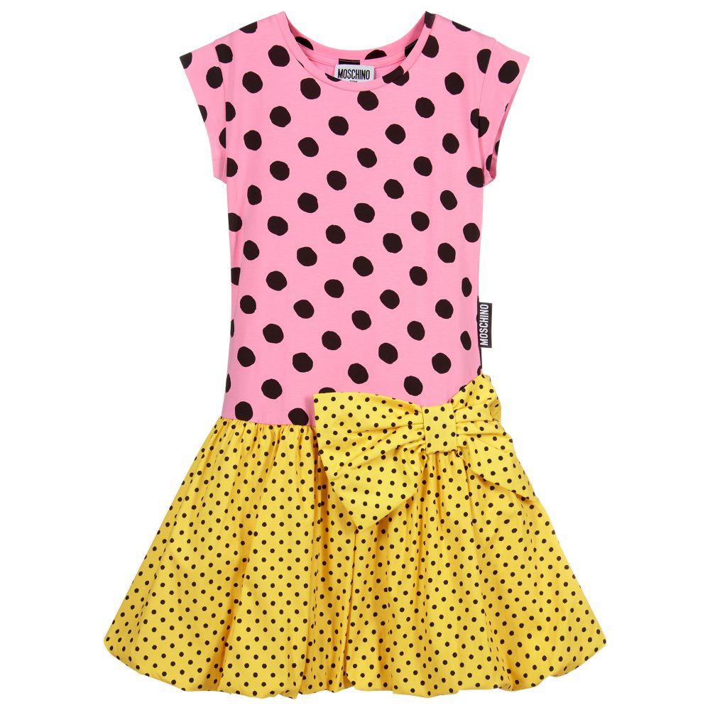 moschino polka dot dress