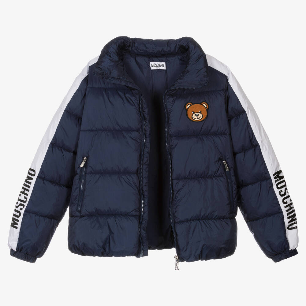 Moschino Kid-Teen-Teen Teddy Bear Puffer Jacket | Childrensalon Outlet