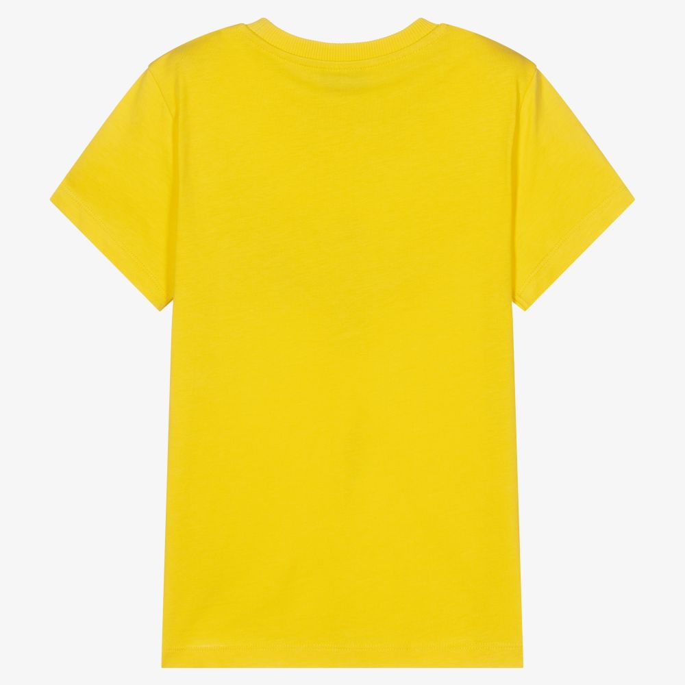 Plain yellow t shirt kids sales