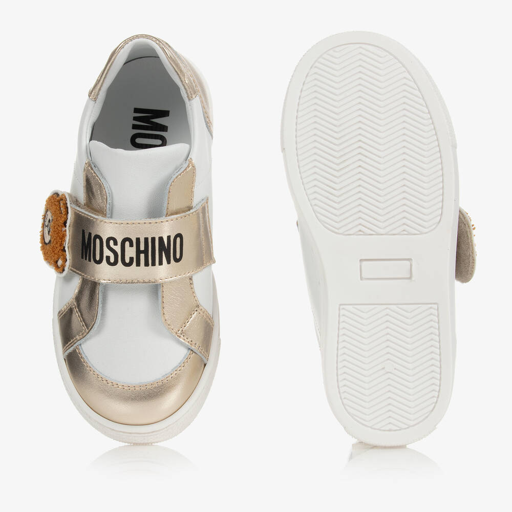 Kids gold trainers store
