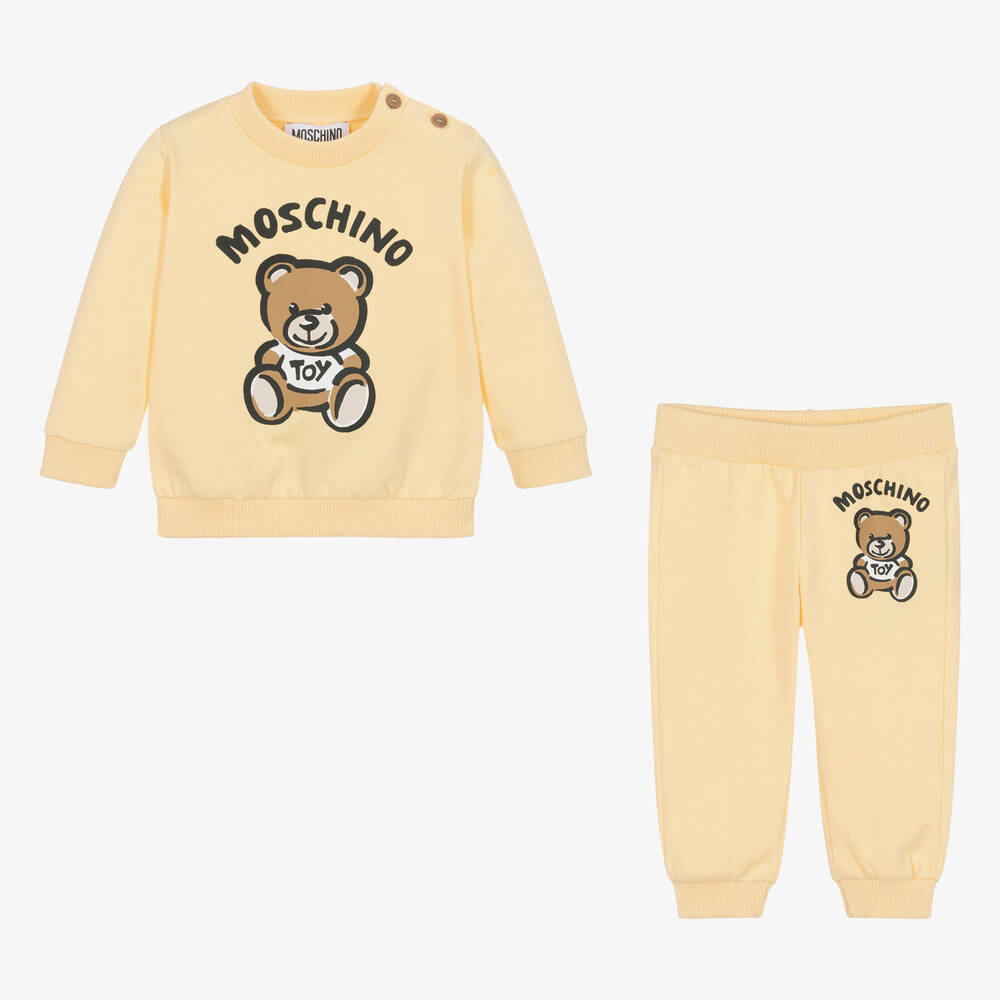Tracksuits MOSCHINO BABY Kids color Yellow